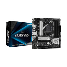 Материнская плата ASRock A520M PRO4