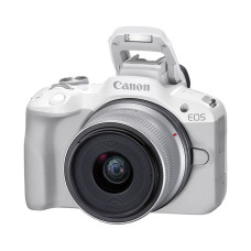 Цифровой фотоаппарат CANON EOS R50 + RF-S 18-45 mm IS STM White