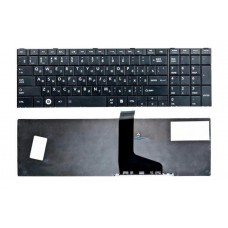 Клавиатура для ноутбука Toshiba Satellite L850, RU, черная