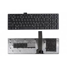 Клавиатура для ноутбука Asus K55, RU, без рамки, черная