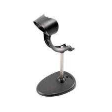Stand: gray, 15cm (6\) height, rigid rod, large oval weighted base, Xenon cradle