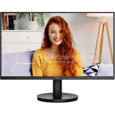 Монитор жидкокристаллический AOC 27B3HMA2/01  LCD 27\\ 16:9 1920х1080(FHD) VA, nonGLARE, 100 Hz, 250 cd/m2, H178°/V178°, 3000:1, 20M:1, 16.7M, 4ms, VGA, HDMI, Tilt, Speakers, Black