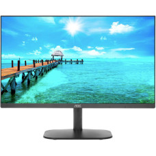 Монитор жидкокристаллический AOC 24B2XDA/01 LCD 23.8\\ 16:9 1920х1080(FHD) IPS, nonGLARE, 75 Hz, 250 cd/m2, H178°/V178°, 1000:1, 20М:1, 16.7M, 4ms, VGA, DVI, HDMI, Tilt, Speakers, Black