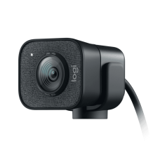 Веб-камера Logitech StreamCam Graphite (1080p/60fps, автофокус, угол обзора 78° по диагонали, два всенаправленных микрофона с шумоподавляющим фильтром, кабель 1.5м, приспособления для крепления на мониторе и штативе, премиум-лицензия XSplit на 3 мес)