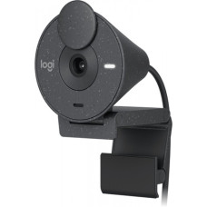 Веб-камера Logitech Brio 300 Graphite (Full HD, 1080p/30fps, угол обзора 70° по диагонали, 2Мп)