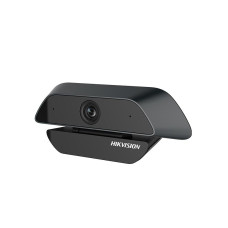 Веб-камера Hikvision DS-U12 (2MP CMOS Sensor0.1Lux @ (F1.2,AGC ON),Built-in Mic,USB 2.0,19201080@30/25fps,3.6mm Fixed Lens, кабель 2м, Windows 7/10, Android, Linux, macOS)