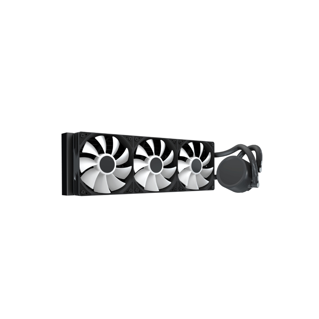 Кулер с водяным охлаждением Aerocool Abyss L360R Digi BK