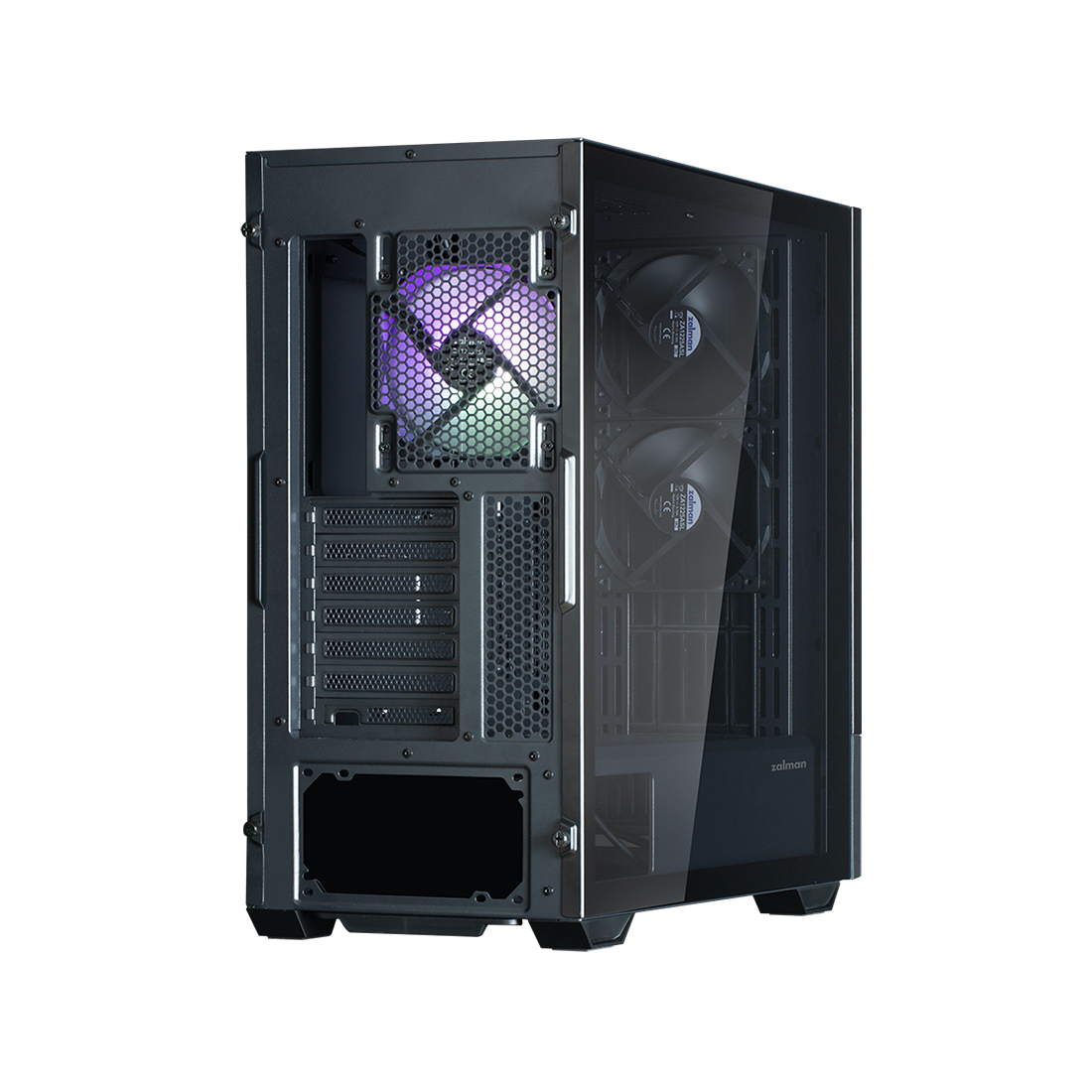 Компьютерный корпус Zalman Z10 DS Black без Б/П