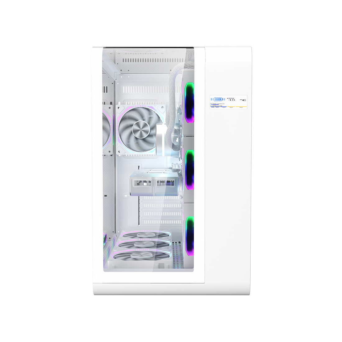 Компьютерный корпус 1STPLAYER RT7 WHITE без Б/П