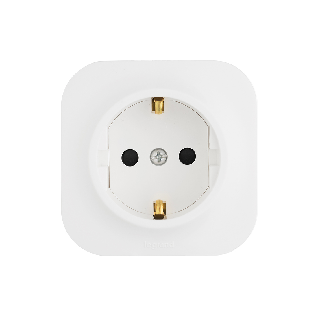 Розетка с зк с зш Legrand Forix 16A 250В IP20 накладная белый