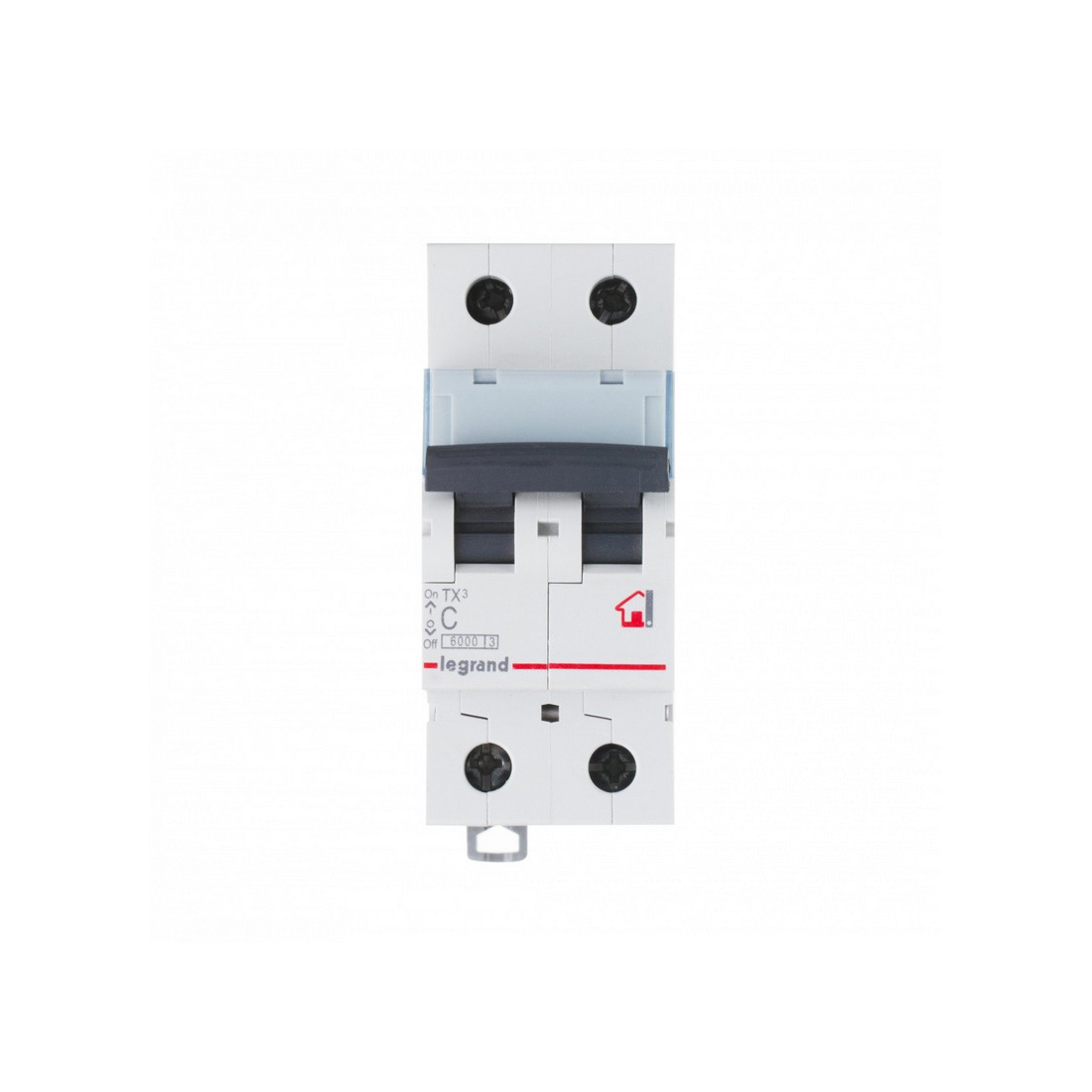 Автоматический выключатель Legrand 404048 2П C 63A TX3 6000 6kA
