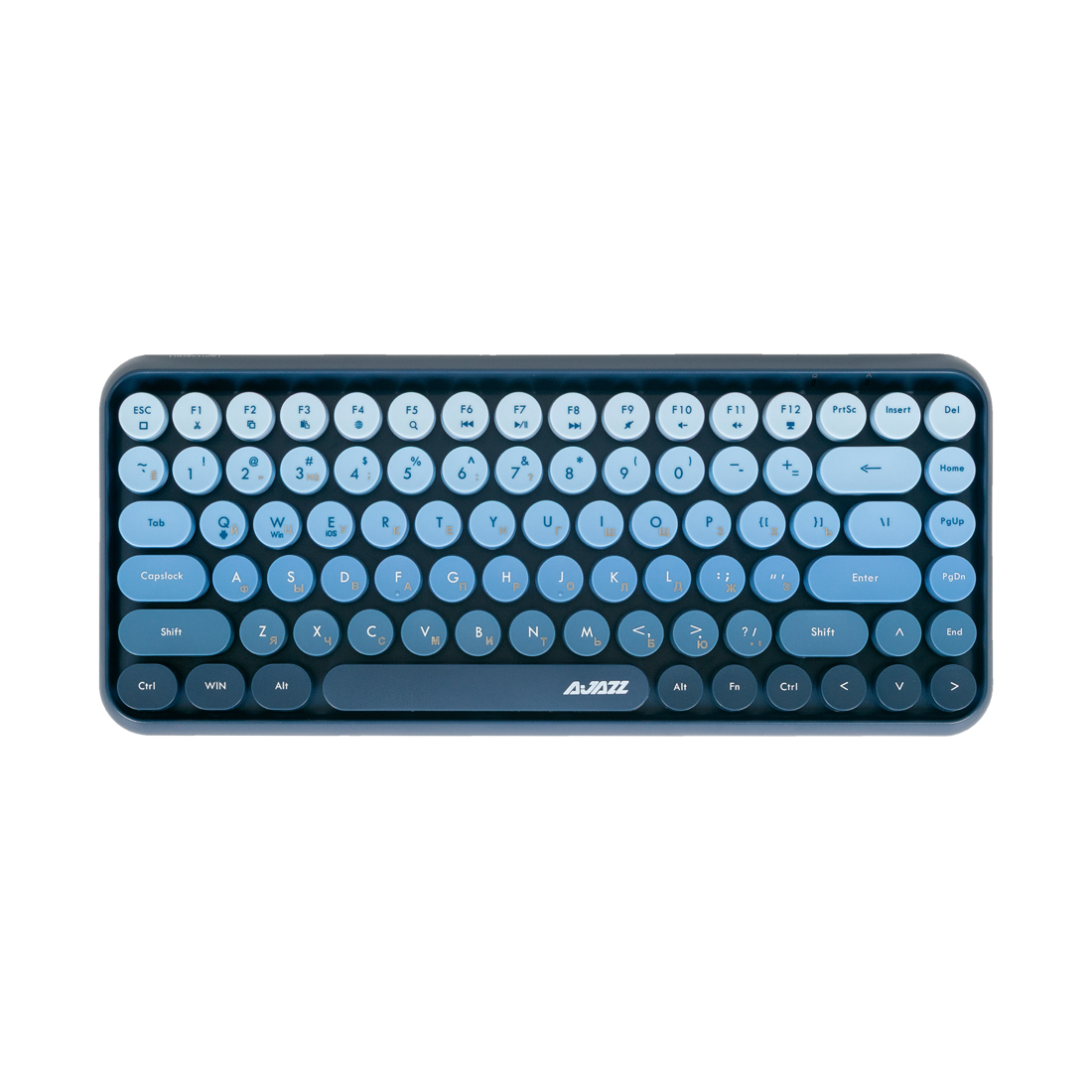 Клавиатура Ajazz 308i Cat Gradient Blue