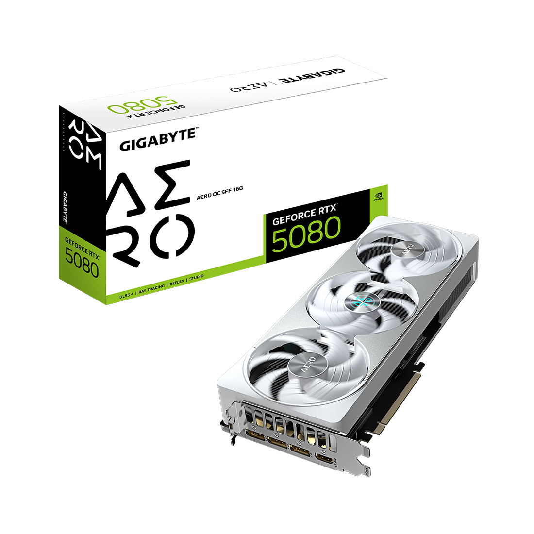 Видеокарта Gigabyte (GV-N5080AERO OC-16GD) RTX5080 AERO OC 16G