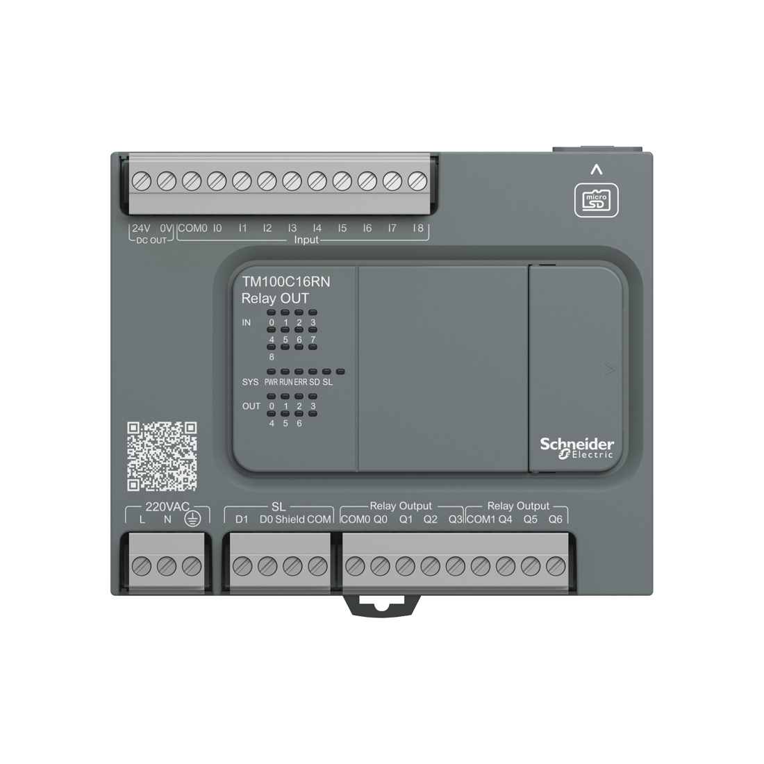 ПЛК M100 SE TM100C16RN 9I/7O релейные выходы