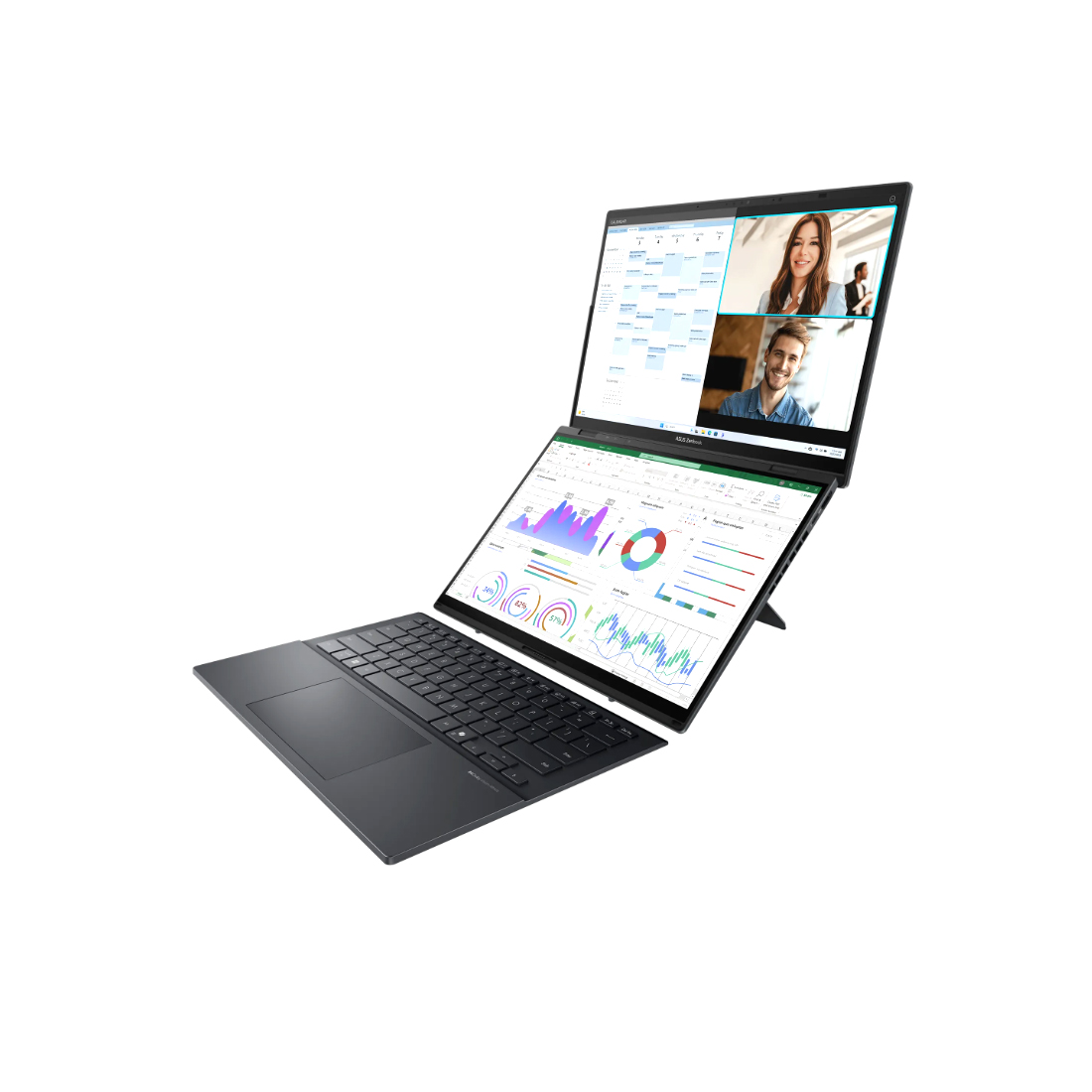 Ноутбук ASUS Zenbook Duo UX8406CA-QL453W 14" FHD+ 60Hz Core Ultra 7 255H 32GB 512GB Win11
