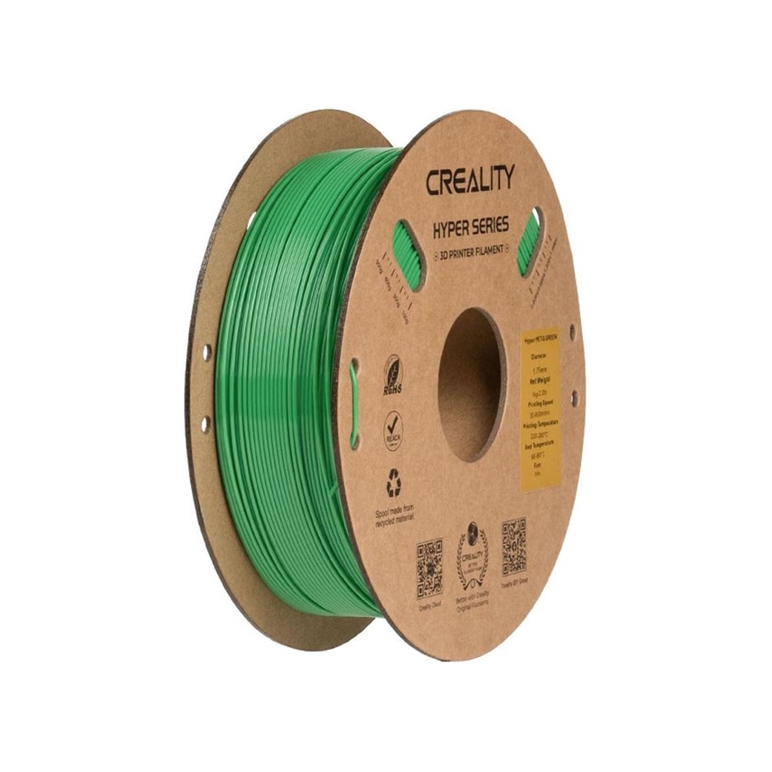 Филамент для 3D-печати Creality Hyper-PETG 3301030069 (зелёный)