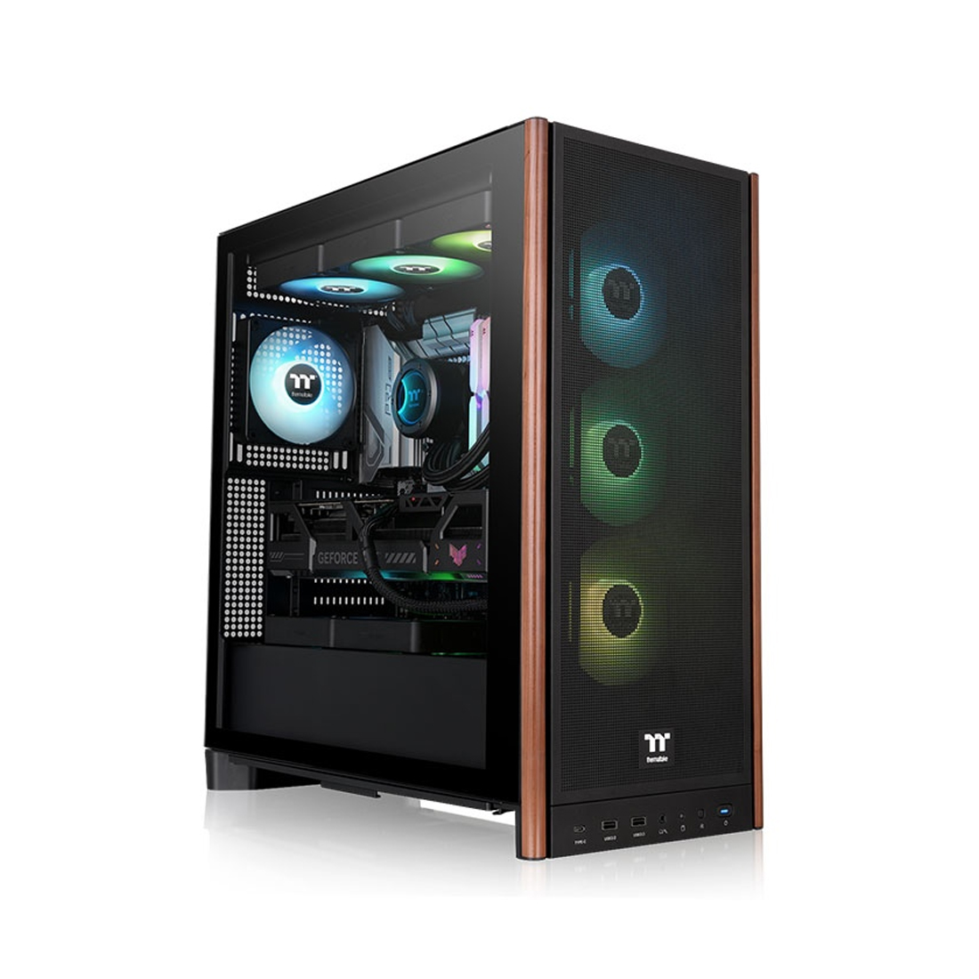 Компьютерный корпус Thermaltake S370 WS Black без Б/П