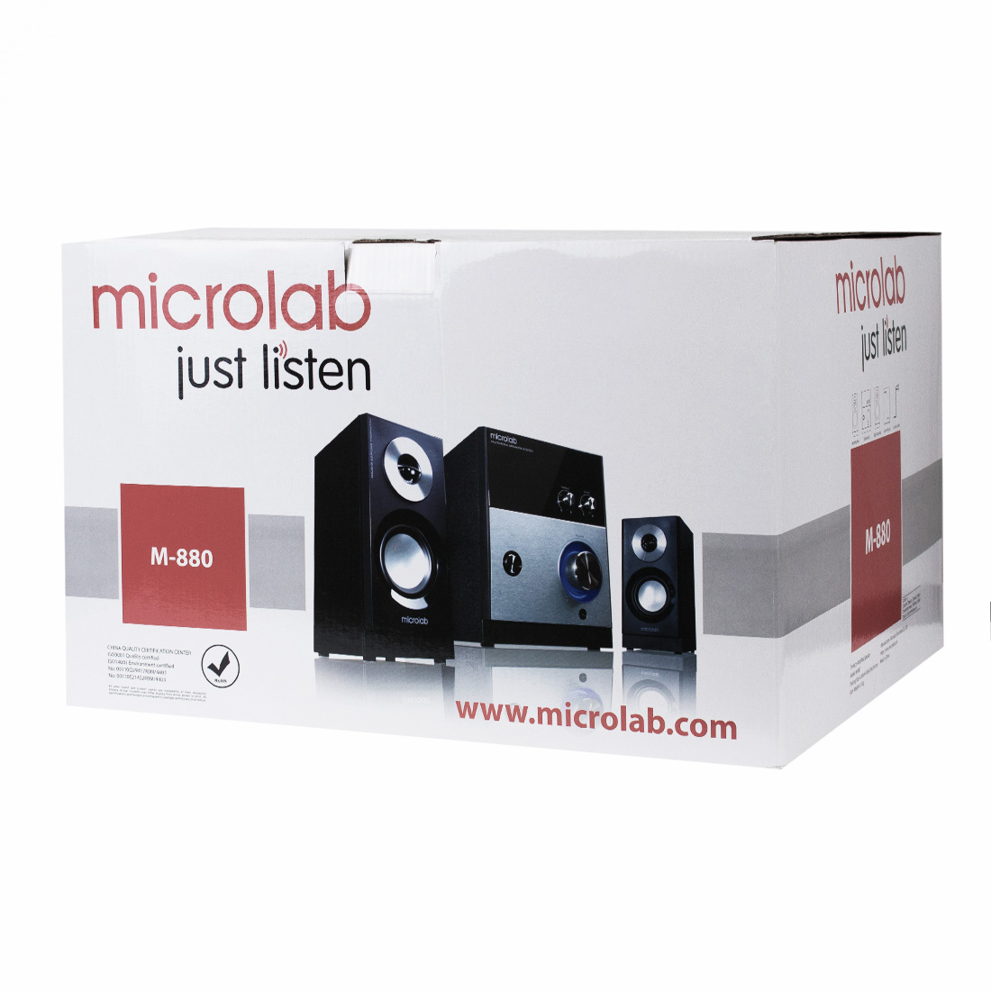 Акустическая система Microlab M-880 Чёрный