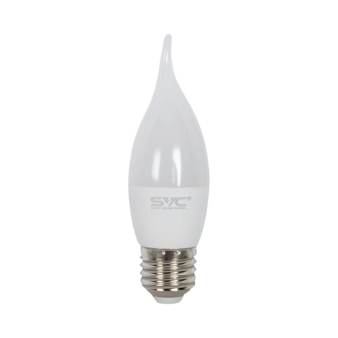 Лампа светодиодная SVC LED CB35-9W-E27-4000K Свеча на ветру Нейтральный
