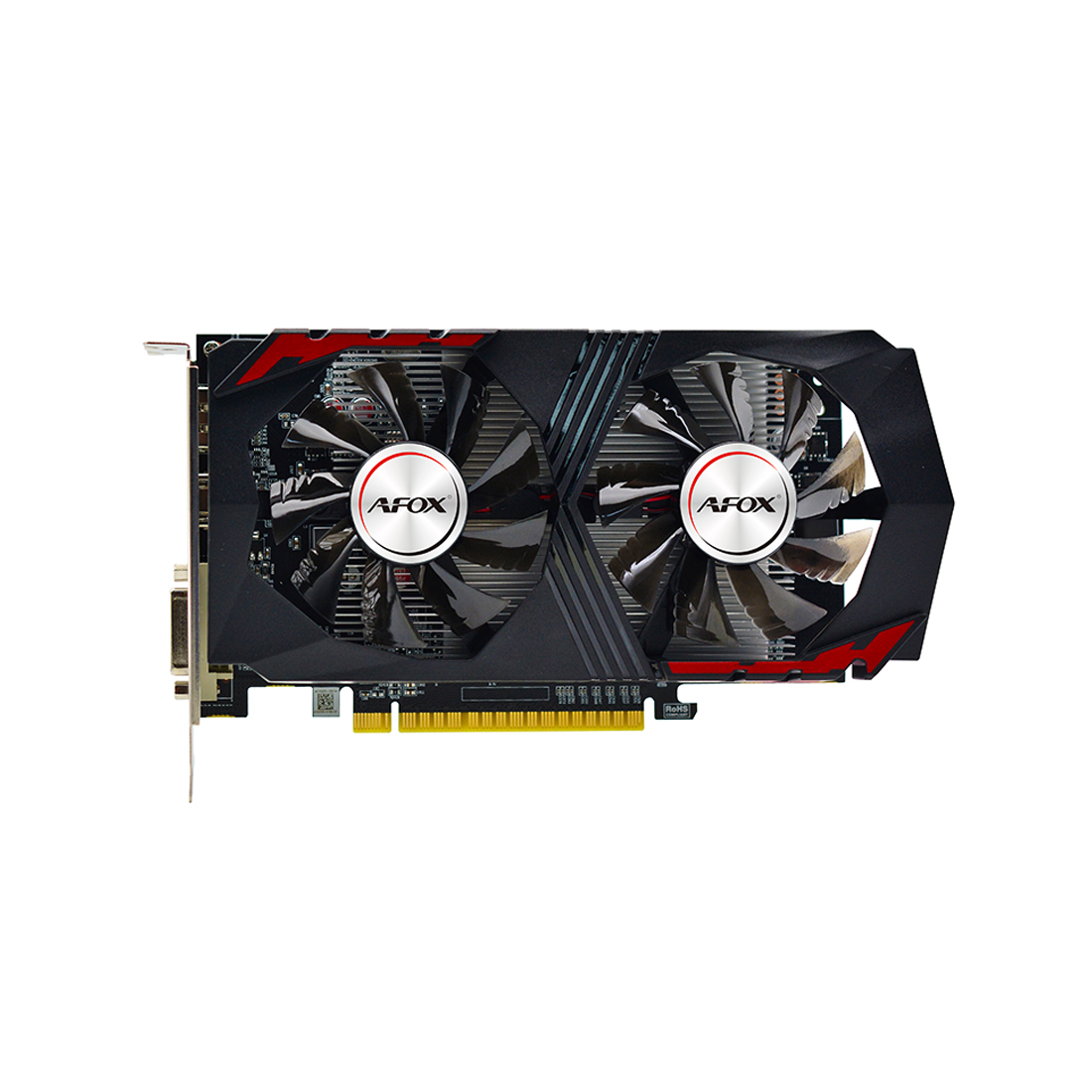 Видеокарта AFOX GTX1050Ti GAMING 4GB D5 Dual Fan (AF1050TI-4096D5H7-V8)
