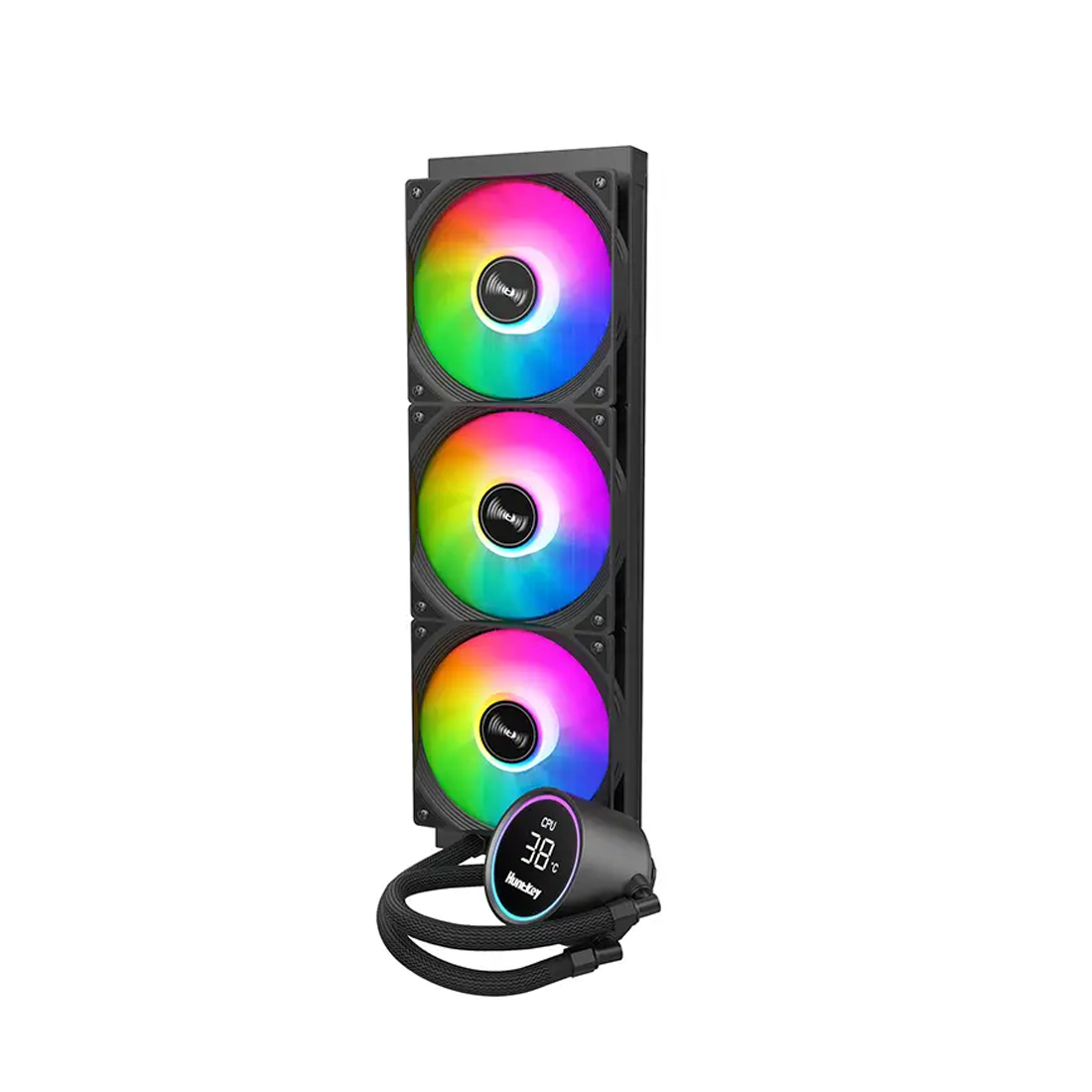 Кулер с водяным охлаждением Huntkey GX360R Blaktip Shark