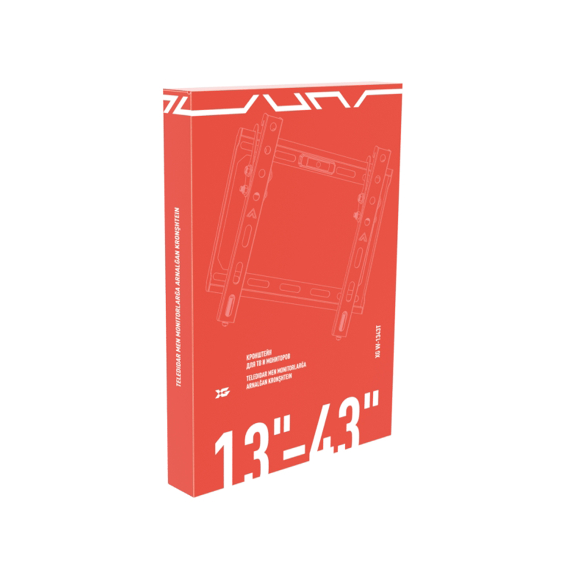 Кронштейн XG WA-1343T для ТВ и мониторов 13"-43"