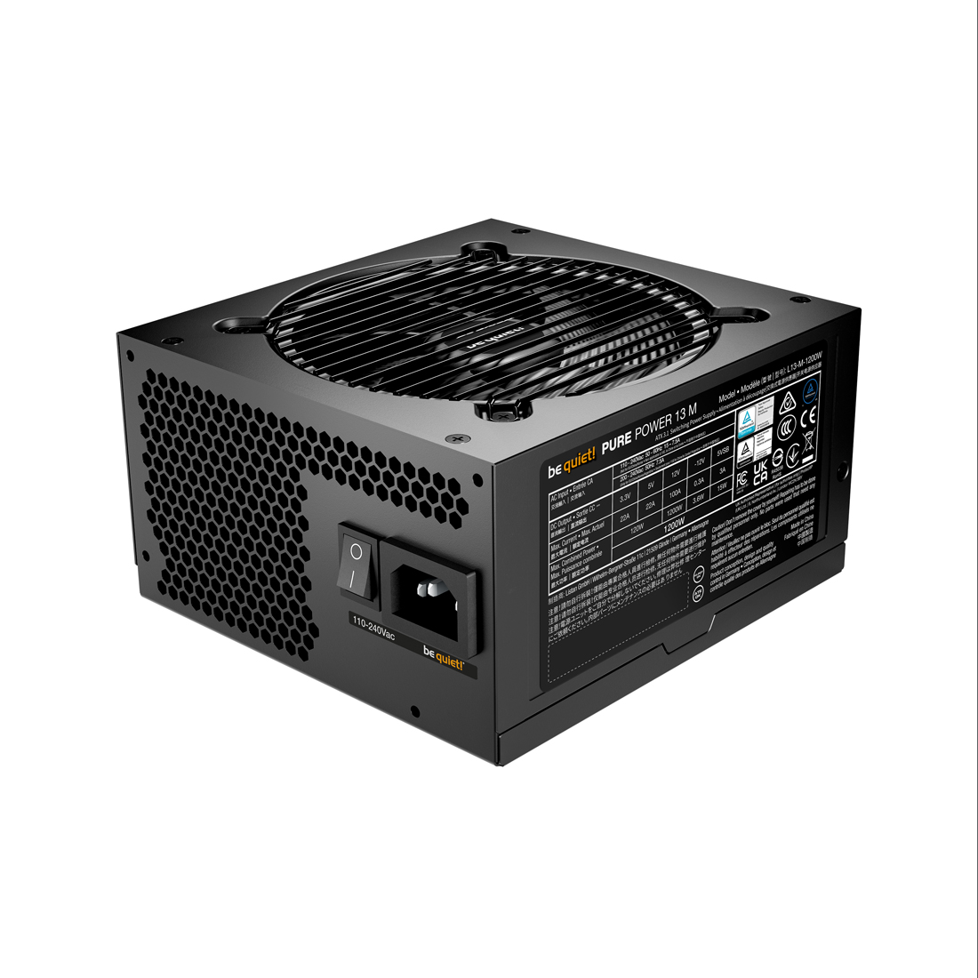 Блок питания Bequiet! PURE POWER 13 M 1200W BP029EU
