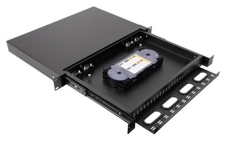 Кросс оптический 19" (ШКОС) на 24 порта SC/LC, выдвижной, 1U