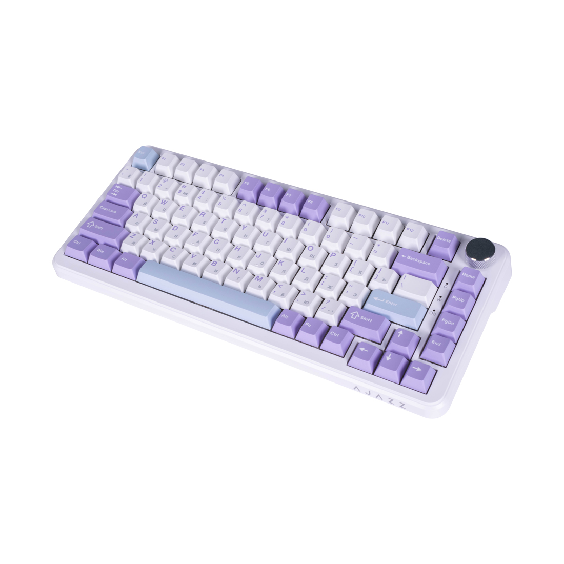 Клавиатура Ajazz AK820 MAX Magnetic Switch Белый