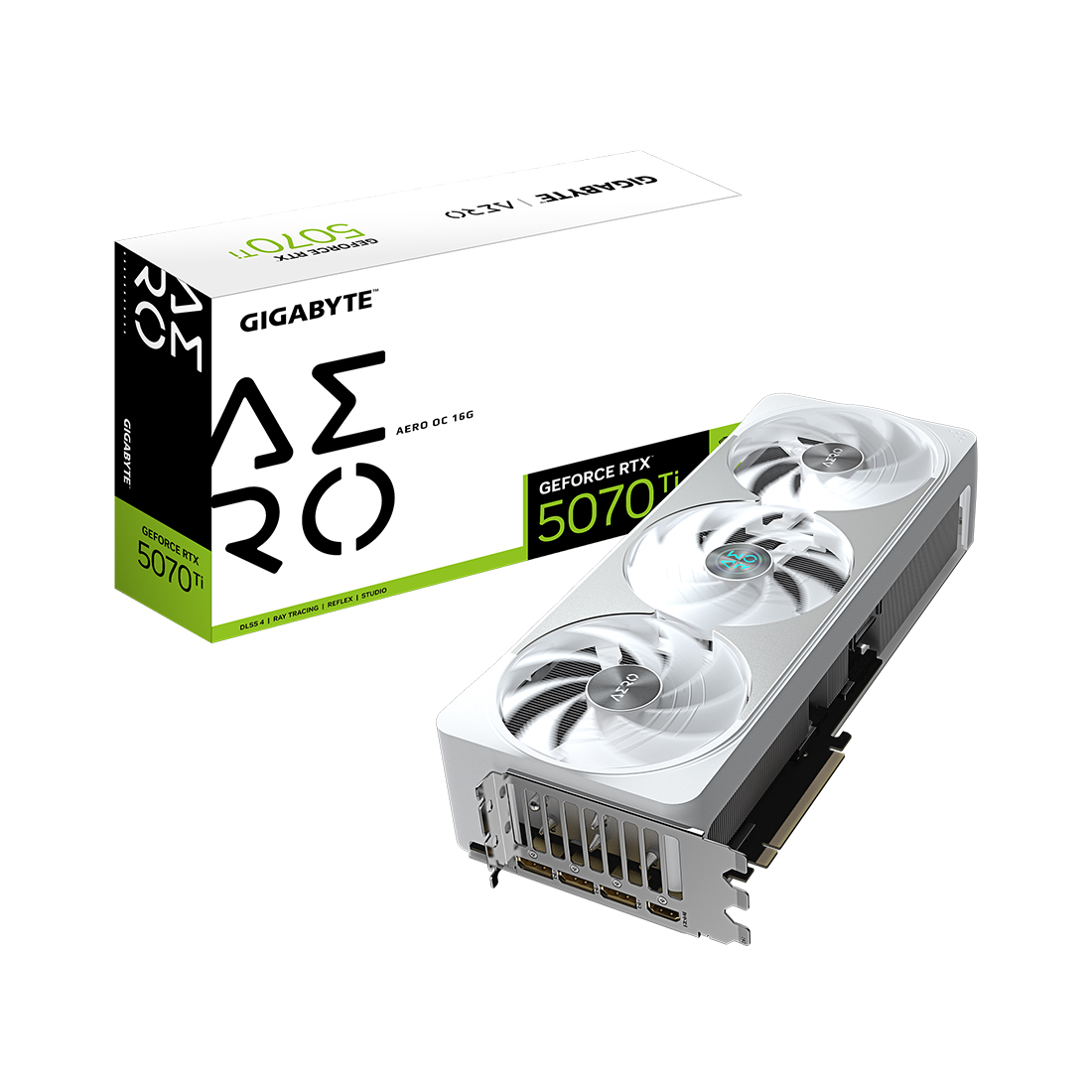 Видеокарта Gigabyte (GV-N507TAERO OC-16GD) RTX5070Ti AERO OC 16G