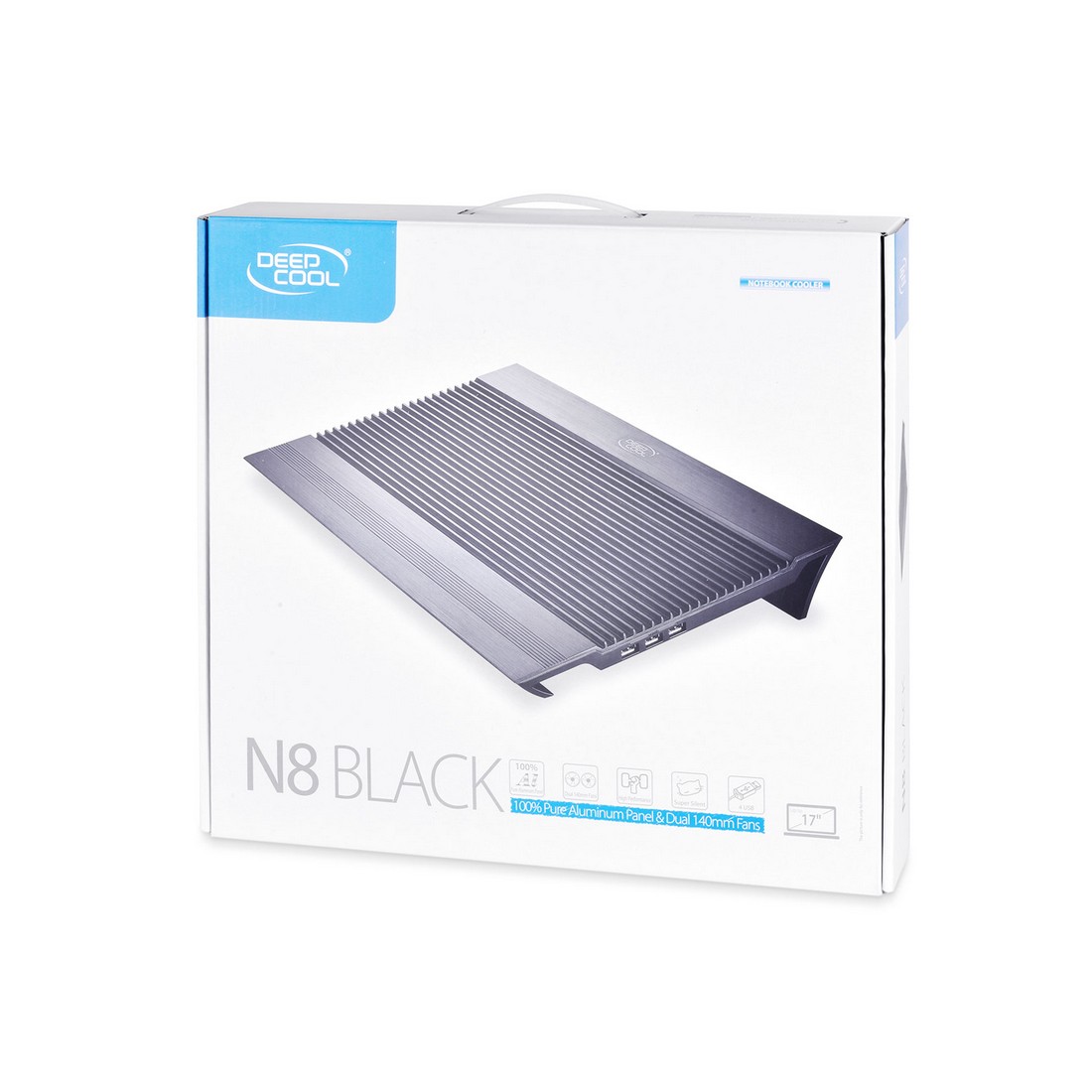 Охлаждающая подставка для ноутбука Deepcool N8 .17"