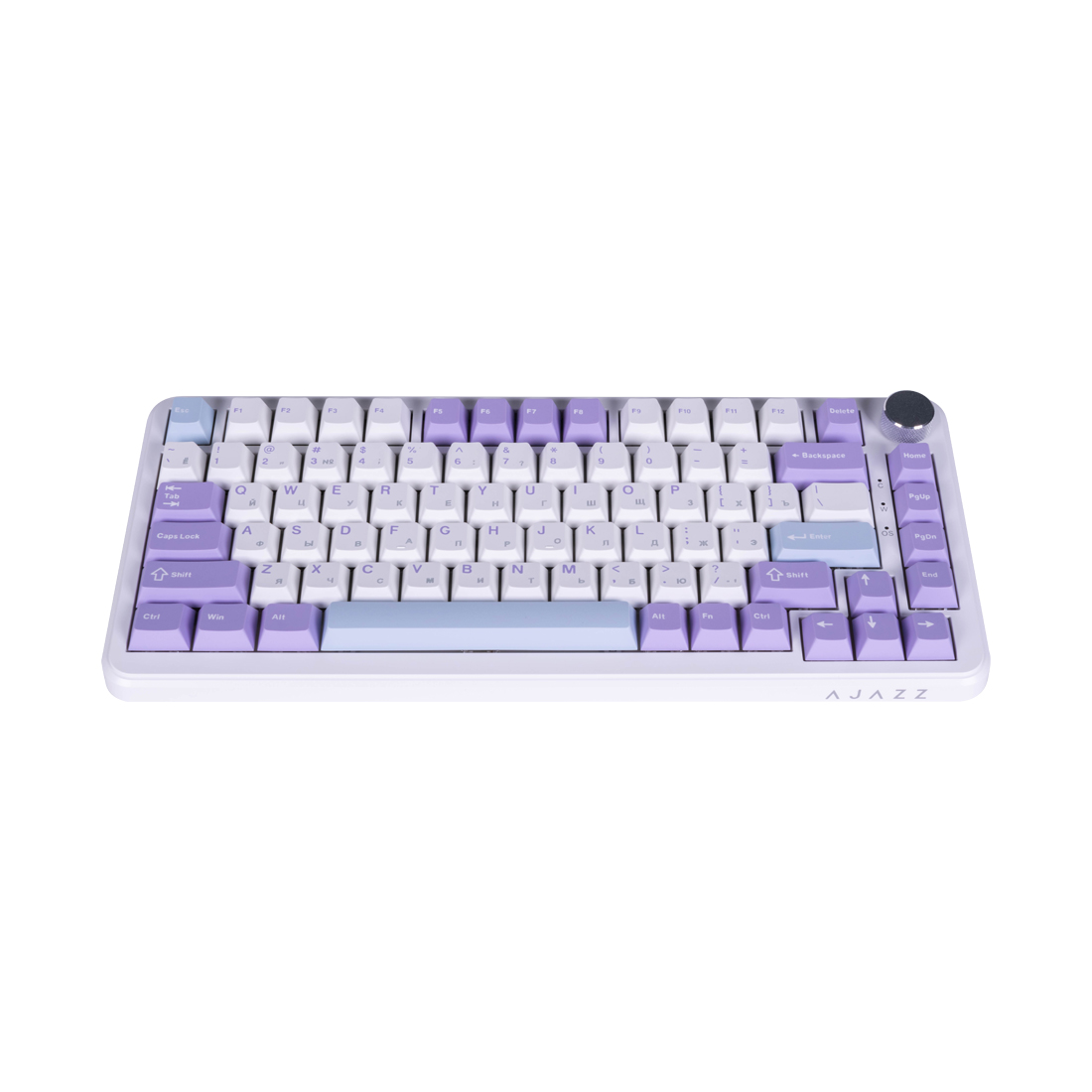 Клавиатура Ajazz AK820 MAX Magnetic Switch Белый
