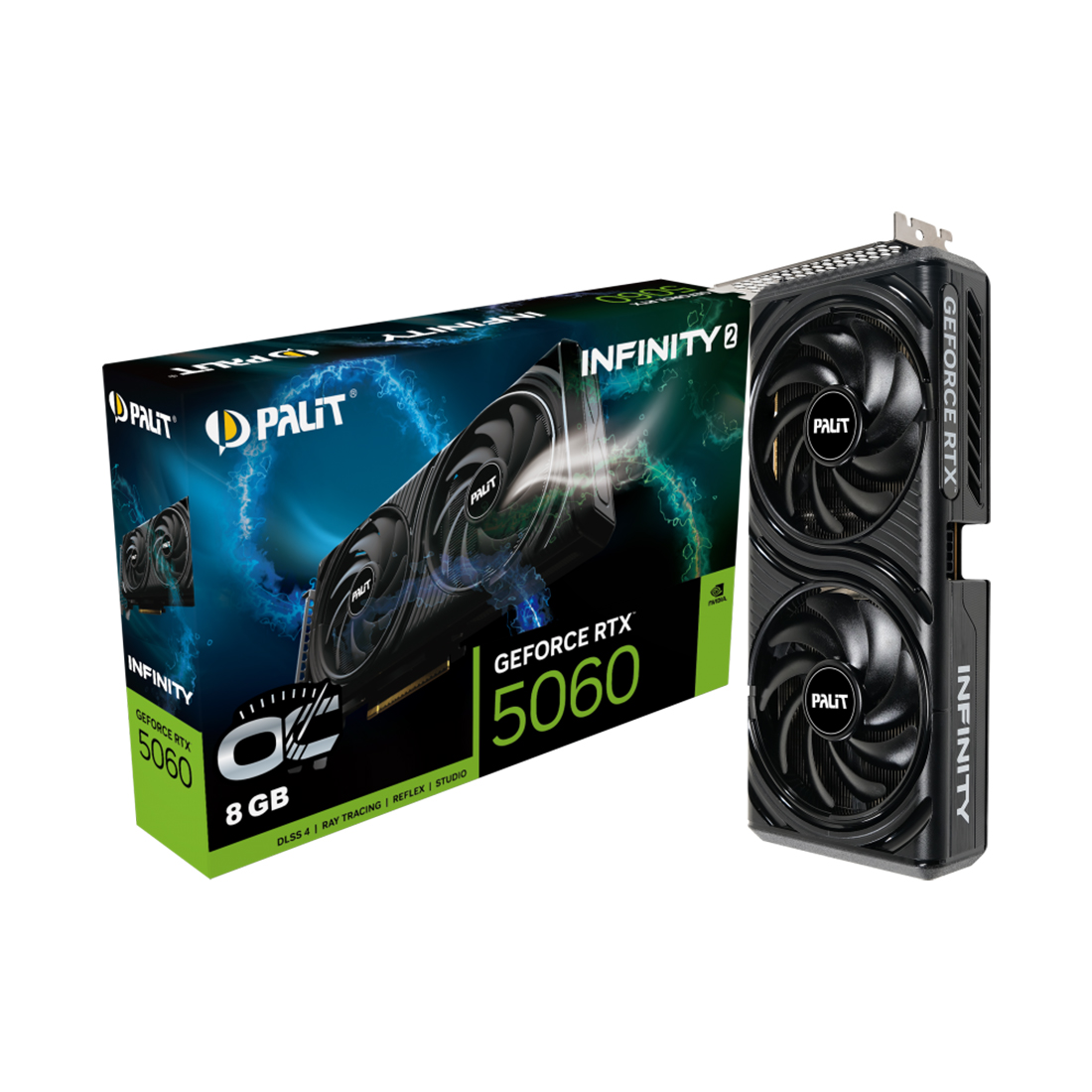 Видеокарта PALIT RTX5060 INFINITY 2 OC 8GB NE75060V19P1-GB2063L)