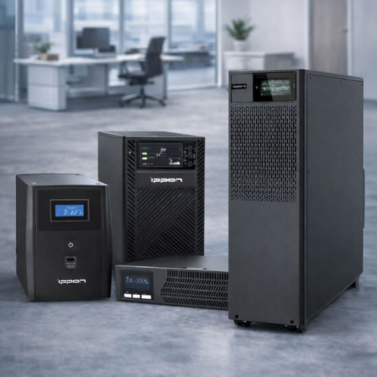Скидка 5% на ИБП Ippon