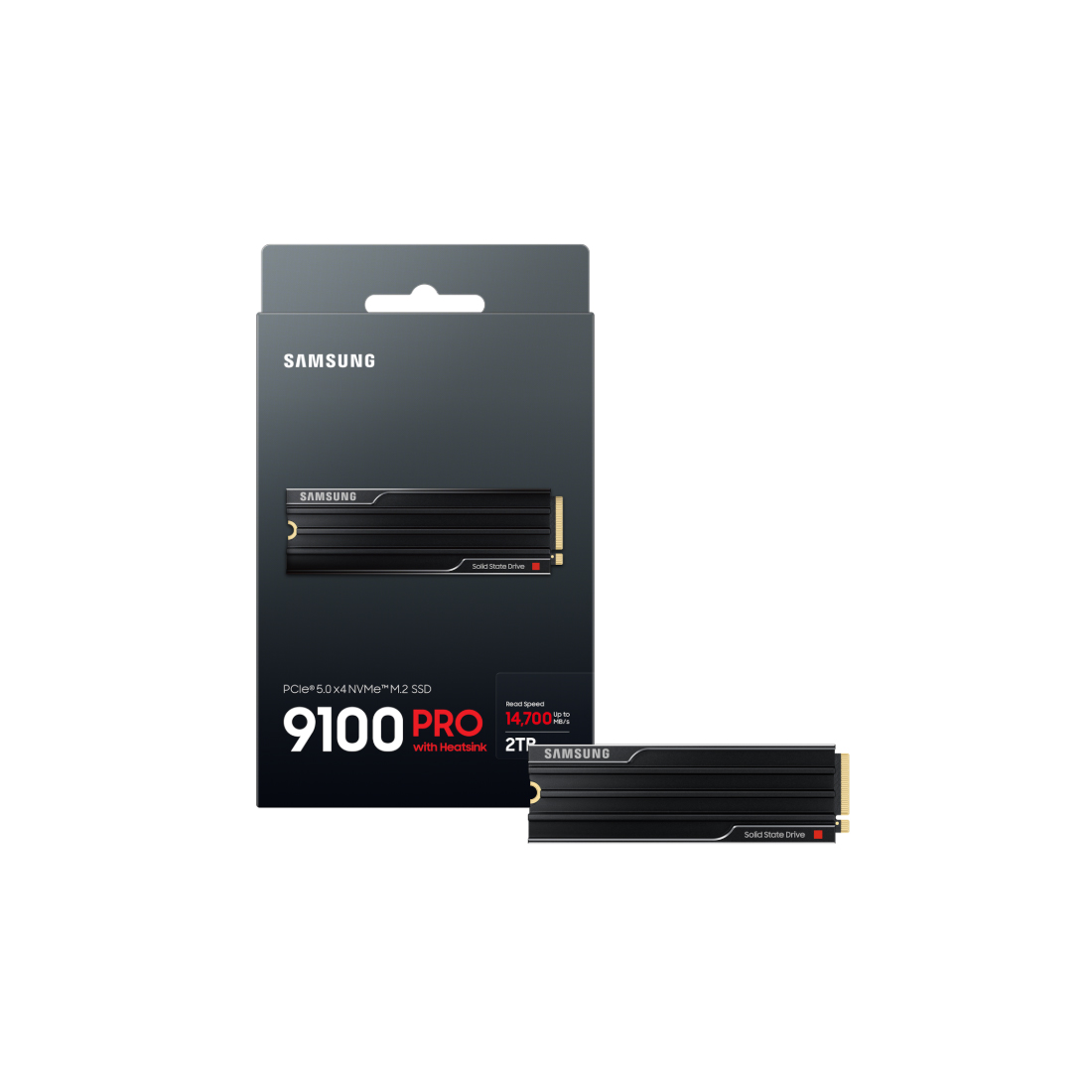 Твердотельный накопитель SSD Samsung 9100 PRO Heatsink 2TB M.2