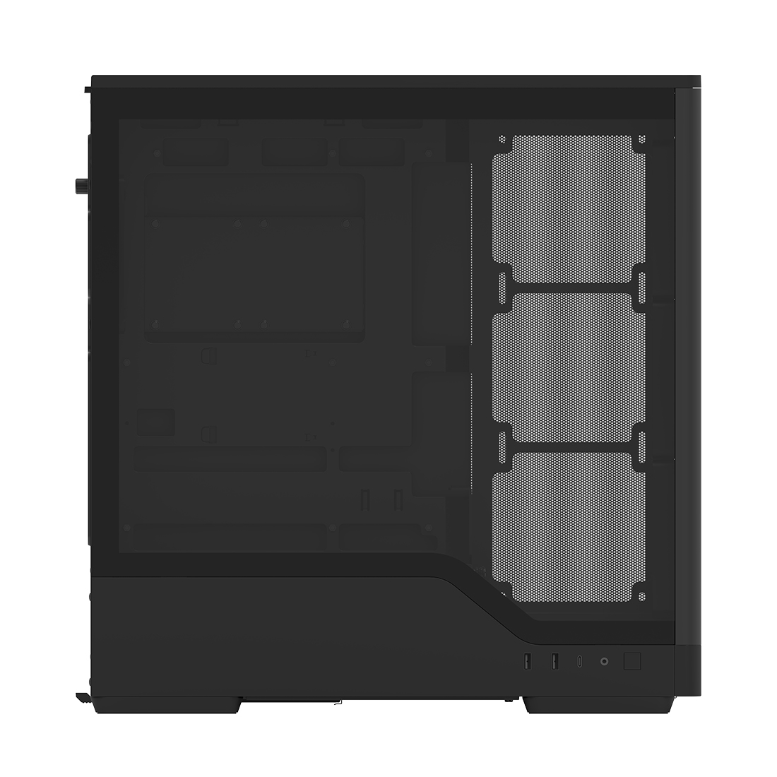 Компьютерный корпус Aerocool D520A-BK-v1 без Б/П