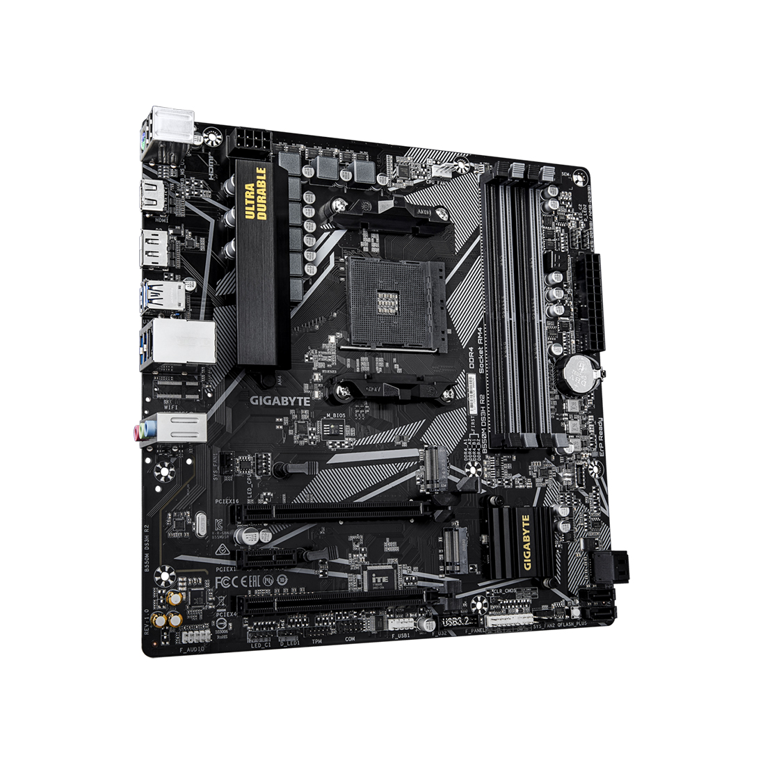 Материнская плата Gigabyte B550M DS3H R2