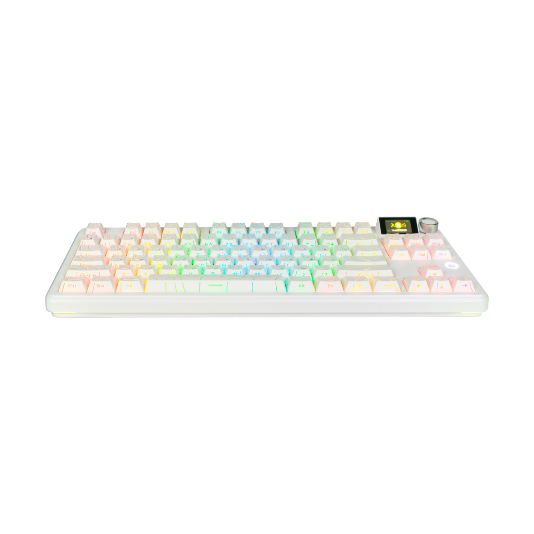 Клавиатура Ajazz AK870 v2 Murad Switch White