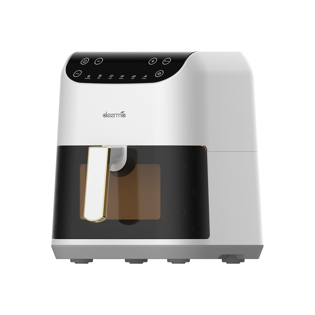 Аэрофритюрница Deerma Air Fryer DEM-KZ130W Белый/Черный