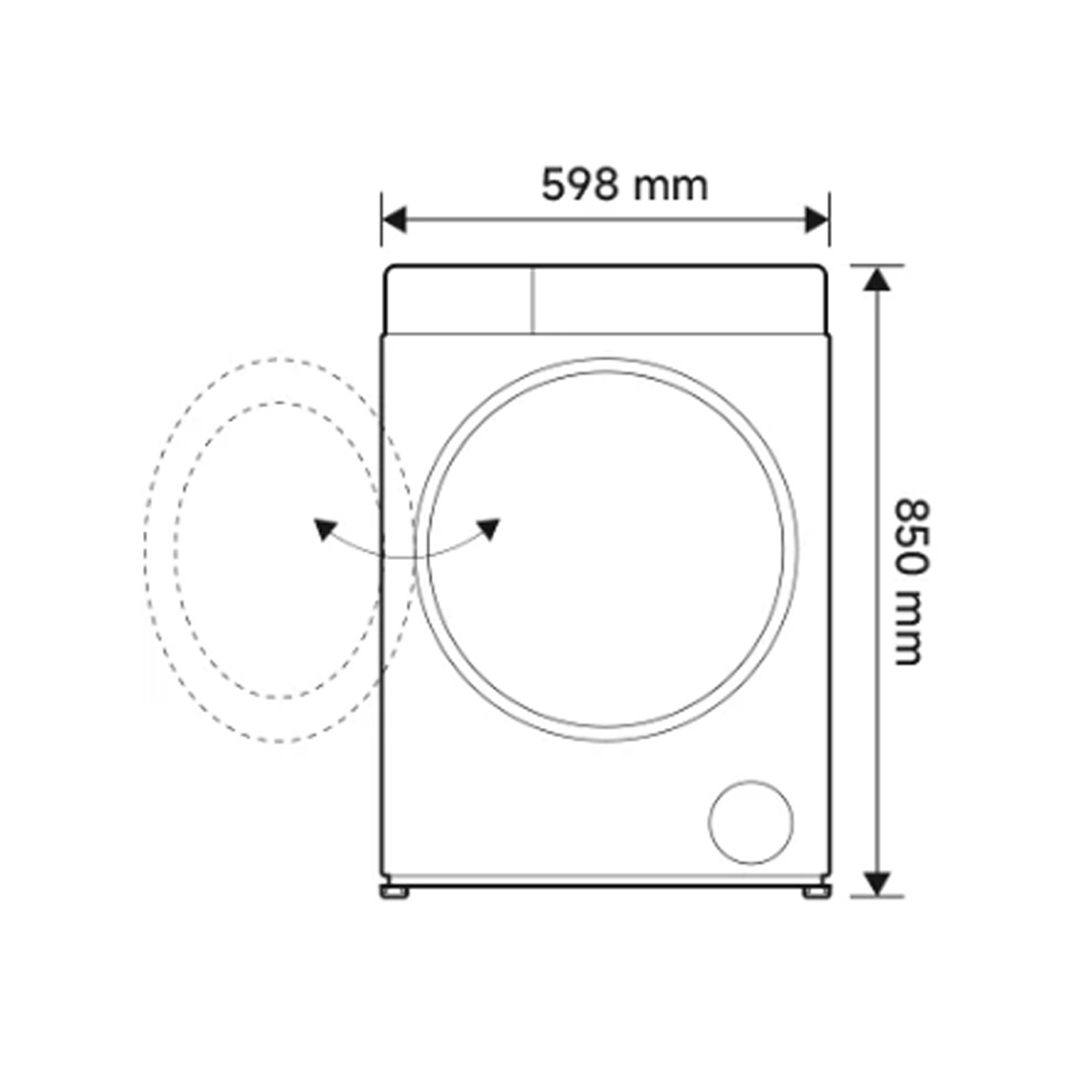Стиральная машина Mijia Front Load Washer 8kg