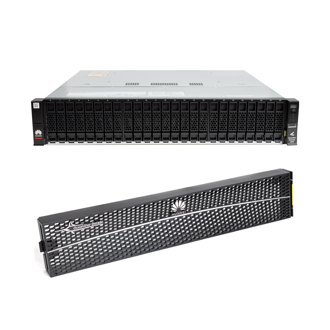 Система хранения данных (не укомплектована дисками) Huawei D2020-64G-SAS-AC 01 OceanStor Dorado 2020