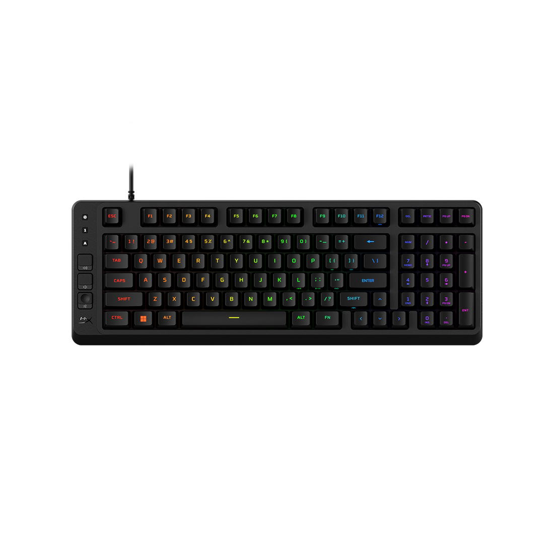 Клавиатура HyperX Eve 1800 US Black B7JE0AA#ABA