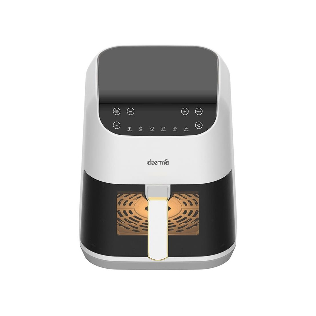 Аэрофритюрница Deerma Air Fryer DEM-KZ130W Белый/Черный