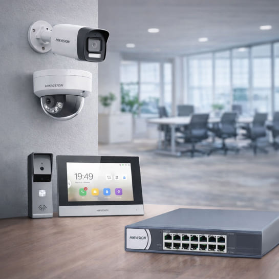 Скидка 5% на оборудование Hikvision