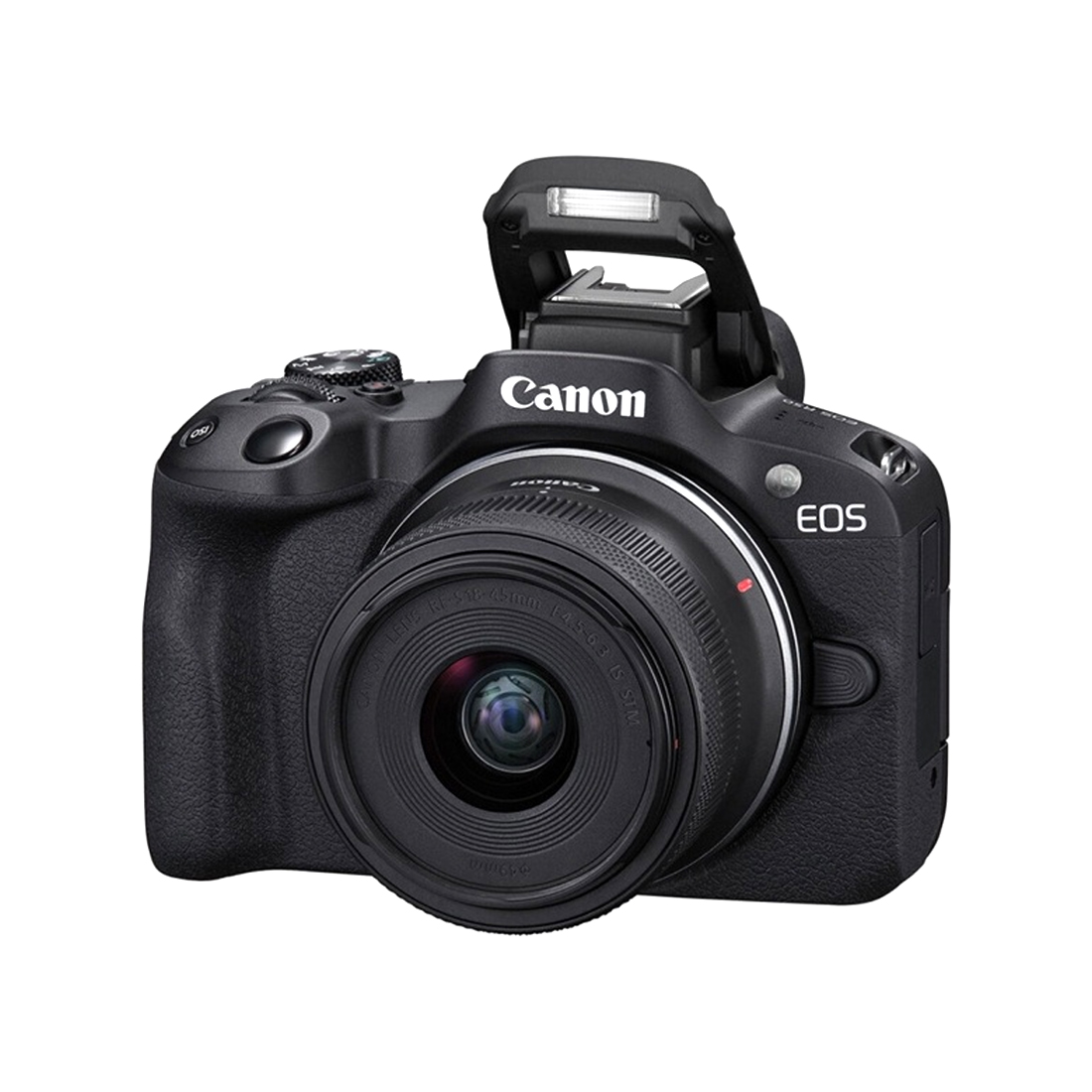 Цифровой фотоаппарат CANON EOS R50 + RF-S 18-45 mm IS STM + RF-S 55-210 mm IS STM Black