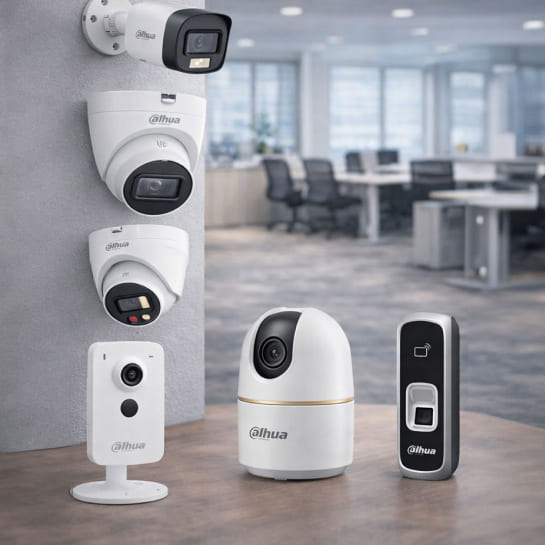 Скидка 5% на оборудование Dahua