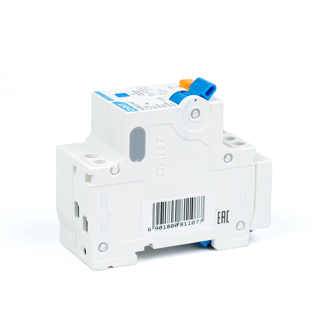 Дифференциальный автомат CHINT NXBLE-40 1P+N 16А C 30mA эектронный тип AC 4,5kA