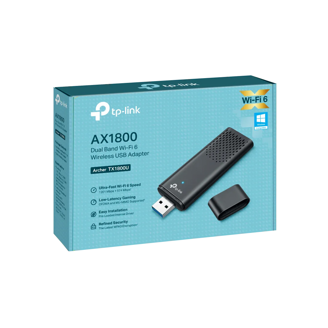 Сетевой USB адаптер TP-Link Archer TX1800U