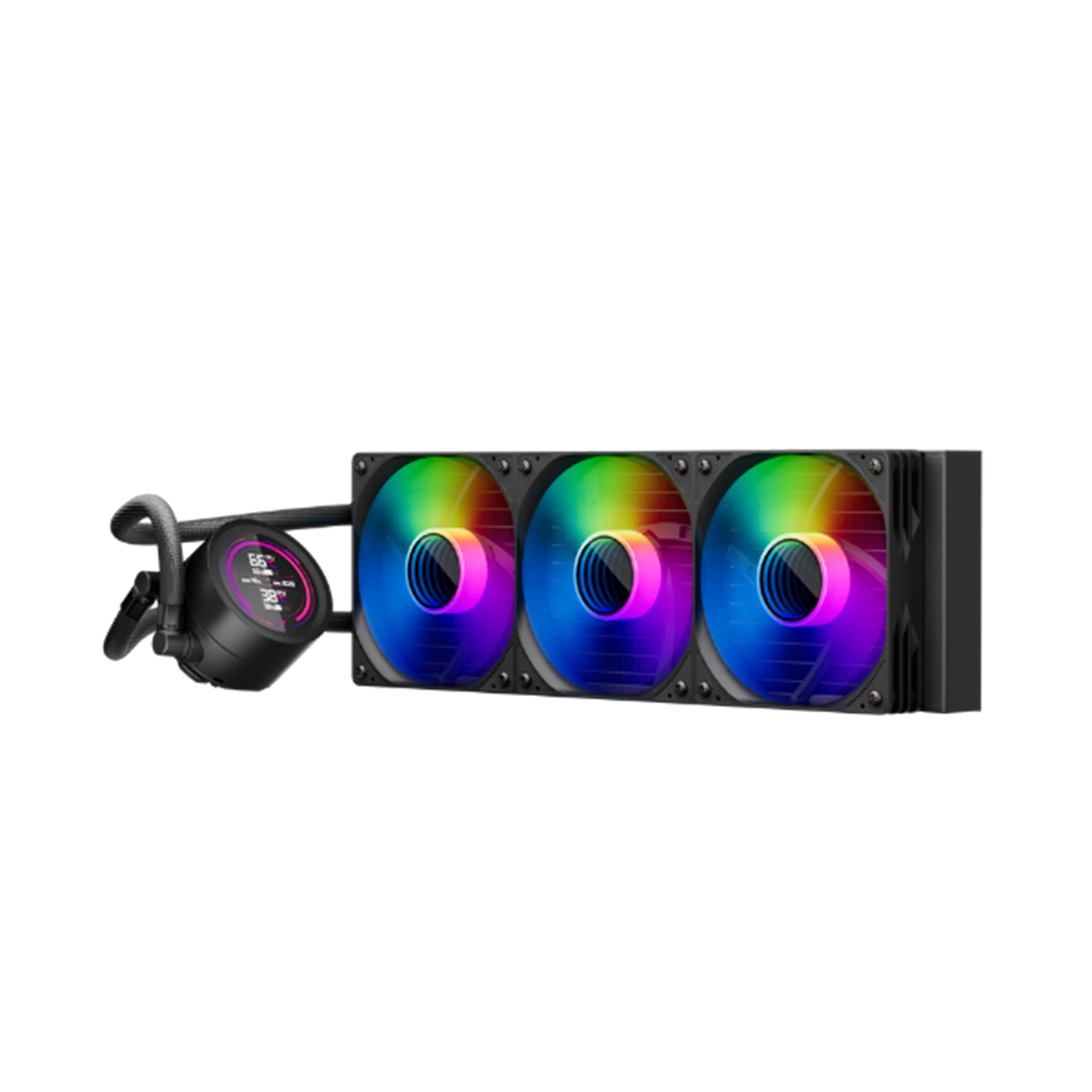 Кулер с водяным охлаждением 1STPLAYER TS4 360 BLACK